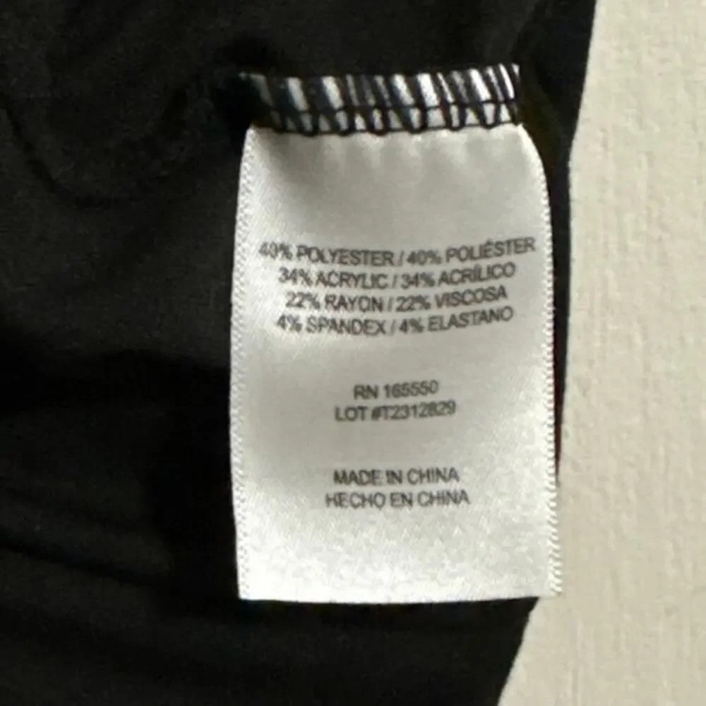 32 Degree heat XL men’s black base layer long sleeve shirt - Picture 3 of 4